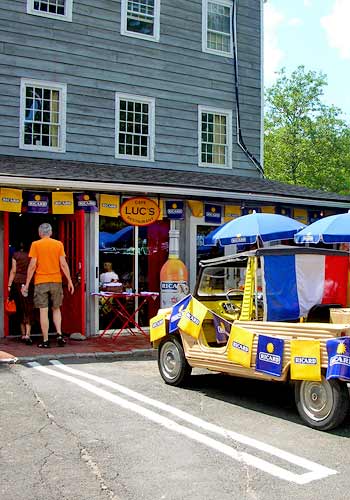 Luc's Cafe (outside view) Luc's Cafe (outside view)